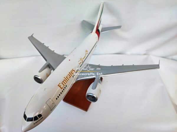 Model of A310-300 Emirates Airlines with detailed craftsmanship.